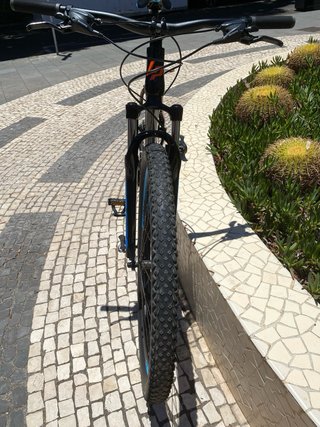 Bicicleta Lapierre Negra/Naranja/Azul