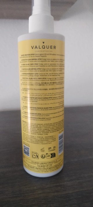 Valquer Protector Solar Corporal SPF 50