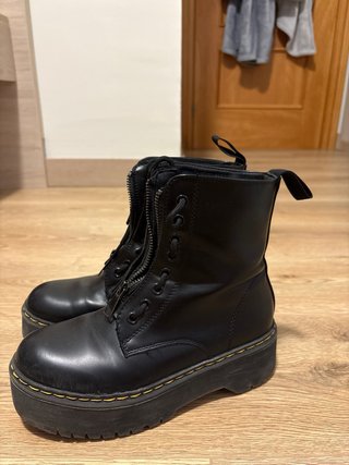 Botas con cremallera