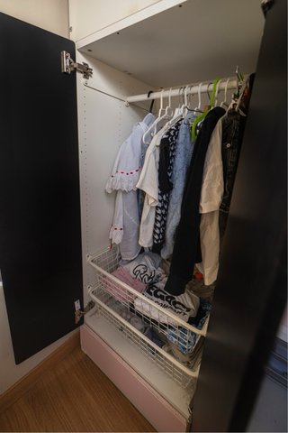 Cama alta IKEA SMÅSTAD con escritorio