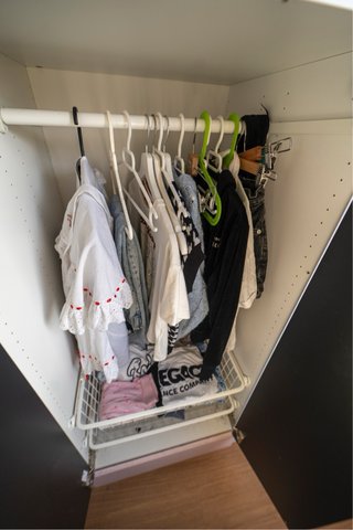 Cama alta IKEA SMÅSTAD con escritorio