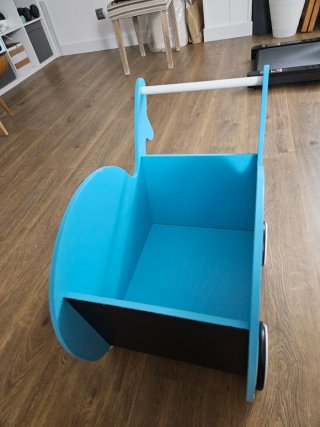 Carrito/Caja Juego Ballena Rocket Baby
