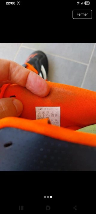 Zapatos de fútbol Nike Talla 42