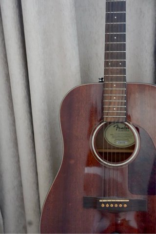 Fender CD-140S All Mahogany Electroacústica +funda