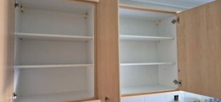 Muebles de cocina madera y metal