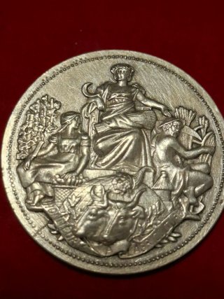 Medalla antigua A L'AGRICULTURE