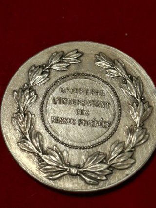 Medalla antigua A L'AGRICULTURE