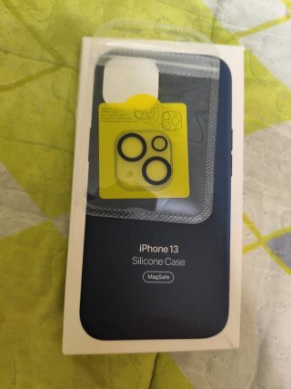 Funda iPhone 13 Azul + Protector Cámara