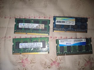 4 RAM per portatile - KDATA, SP, Samsung