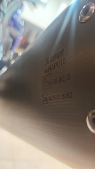 Silenciador Akrapovic Yamaha R6