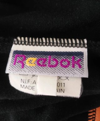 Mallas deportivas vintage Reebok Negro/Salmón M