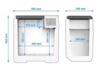 Mobicool FR40 AC/DC Nevera Portátil
