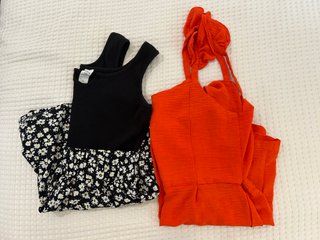 Lote 2 monos niña Talla 12