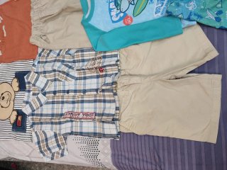 Lote Ropa Verano Niño Camisetas y Bañador