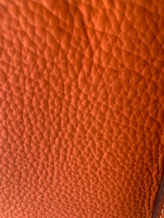 Bolso de mano Carolina Herrera Cuero Naranja
