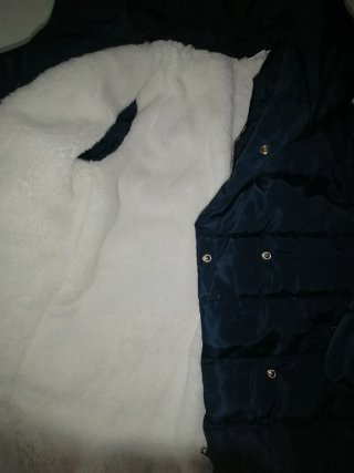 Cappottino elegante bambina blu