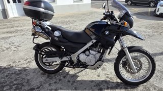 BMW F650GS Adventure Moto Negra