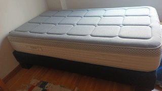 Cama y Colchón Suiza Bikonfort