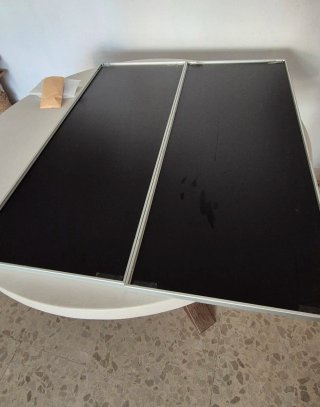 Puertas HOGBO IKEA Vidrio con borde metálico 40x97