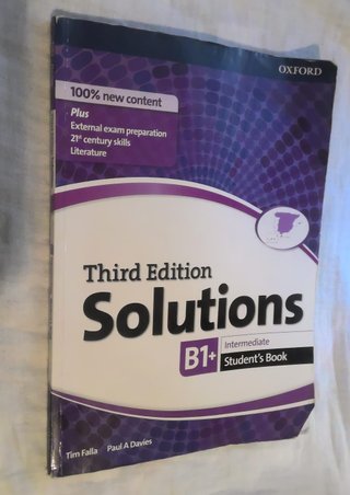 Solutions B1+ Intermediate Student?s Book