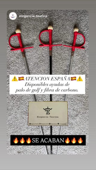 Articulos Taurinos Capotes,Muletas, Ayudados y mas