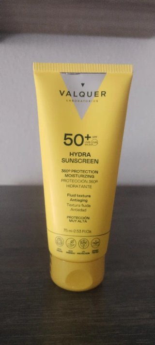 Valquer Hydra Sunscreen SPF 50+ Crema Facial