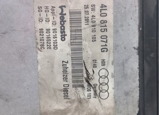 CENTRALITA CALEFACCION AUDI Q7 (4L) CRC 4L0815071
