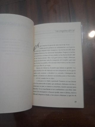 LIBRO DE LECTURA CANTAR DE MIO CID