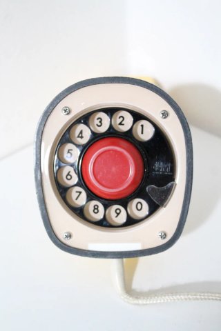 Ericofon Cobra LM Ericsson Telefono Vintage Giallo