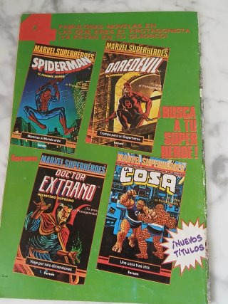 Comics de Marvel Daredevil No. 1 y 2