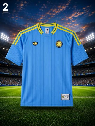 Camiseta Retro Adidas Colombia Talla M