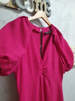 Vestido Zara Rosa