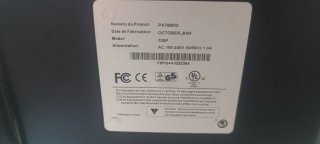 Pantalla ProView Plata/Blanca