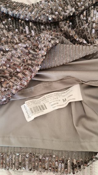Top lentejuelas Stradivarius