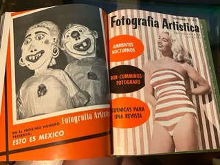 Revistas fotografías artísticas. Encuadernadas.
