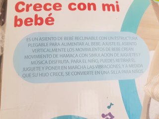 Hamaca Bebé Mundi Bebé con Vibración y Música