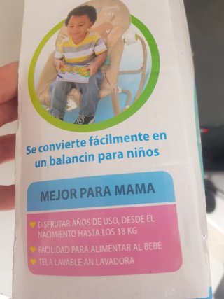 Hamaca Bebé Mundi Bebé con Vibración y Música