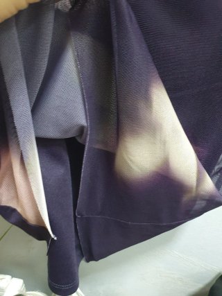 Vestido Zara Morado Talla M