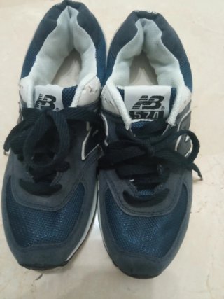 Deportivas New Balance 574 Azul/Gris