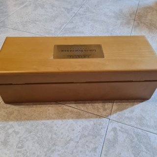 Cassetta in legno Louis Roederer