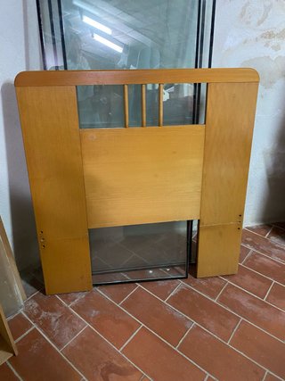 Cabezal cama madera 90 cm
