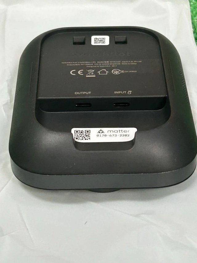 SwitchBot Hub 3 Matter Termómetro WiFi Bluetooth