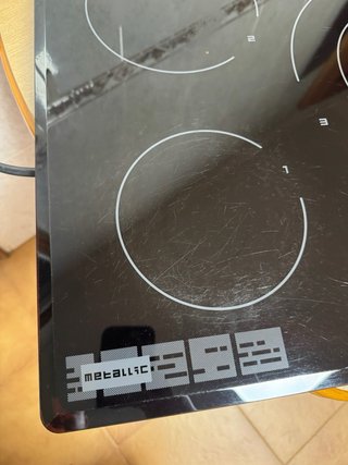 Placa de inducción Edesa 3 fuegos