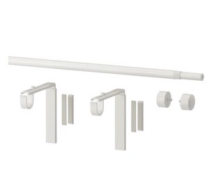 Barras de cortina Ikea blancas