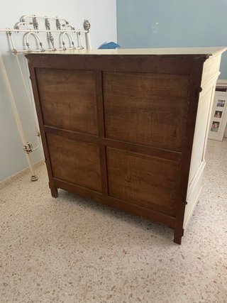 Cómoda antigua madera maciza más de 100 años
