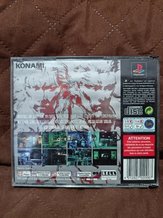 Metal Gear Solid PS1 2 dischi + missioni speciali