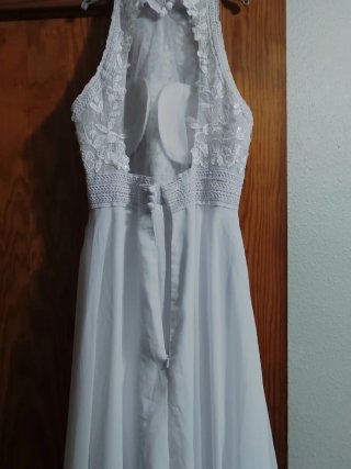 Vestido de fiesta blanco