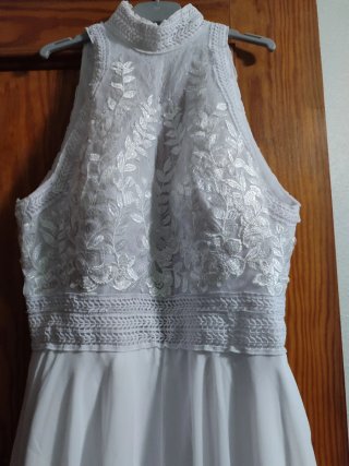 Vestido de fiesta blanco