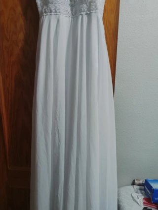 Vestido de fiesta blanco
