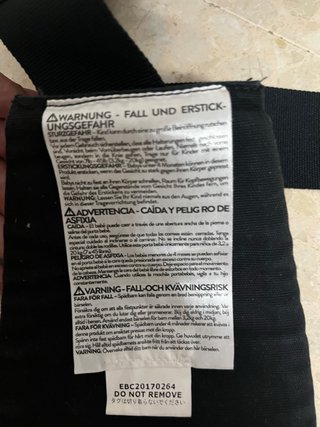 Mochila Portabebés Ergobaby Negra